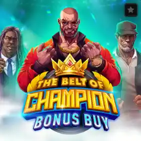 The Belt of Champion Bonus Buy en Spinpug